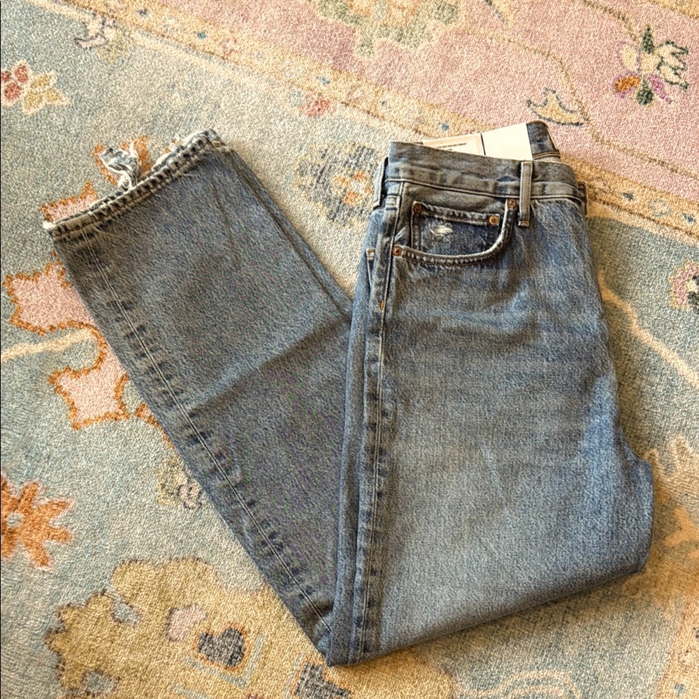 NWT Agolde 90’s pinch waist high rise straight - Picture 2 of 9